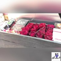 باکس گل لاکچری ولنتاین مخصوص آقایان