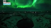 تایم‌لپس زیبا از شفق قطبی در ایسلند