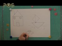 نقاشی کودک / نقاشی با اشکال هندسی