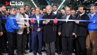 افتتاح خط تولید دو محصول جدید ایران‌ خودرو با حضور رییس مجلس
