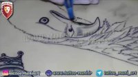 آموزش تاتو سه بعدی در mani-art.ir جلسه ششم: تاتو سه بعدی عقاب