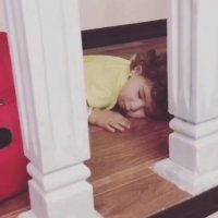 خوابیدن مرسانا 1سال و نیمه