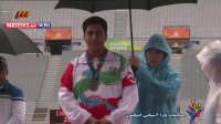 کسب مدال نقره پرتاب دیسک توسط مجیدی
