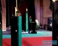 مداحی سیدرضا نریمانی در افتتاحیه اجلاس پیرغلامان، اصفهان