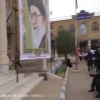 رقابت عجیب امام جمعه و بخشدار الوار گرمسیری برای تصاحب میکروفون