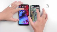 تست سرعت گوشی Pocophone F1 با آیفون ایکس اس