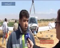 البرز؛ سقوط هواپیمای سبک