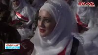 جشن ازدواج گروهی سربازارن ارتش سوریه