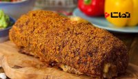 طرز تهیه رول فاهیتای گوشت با ناچو