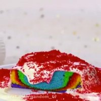 کیک آرایی / بهترین کیک های رنگی / کیک تولد / کیک های رنگی و کیوت