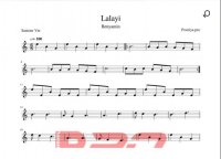 نت سنتور لالایی بنیامین بهادری