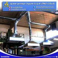 فن هود آشپزخانه صنعتی- شرک کولاک فن0917002700