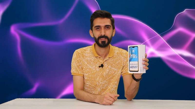 جعبه گشایی و بررسی هواوی وای 8 اس - HUAWEI Y8s