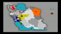 پراکندگی جغرافیایی تیم های لیگ برتر ایران
