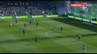 خلاصه بازی بتیس 1-1 بارسلونا