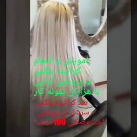 آموزش حضوری مجازی کراتینه صافی مو بوتاکس موسسه ایران زمین