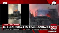 آتش سوزی کلیسای نوتردام Notre Dame Paris