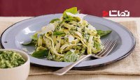 طرز تهیه پاستا با سس پستو آواکادو
