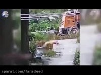 لحظه دردناک غرق شدن 3 خواهر و برادر در 30 ثانیه