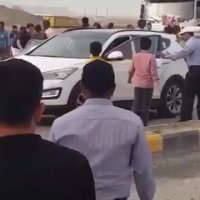 درگیری شدید مسافران نوروزی برای ورود به جزیره قشم