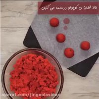 آموزش درست کردن کیک چوبی ( پاپ کیک ) هندوانه ، خوشمزه