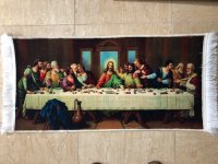 تابلو فرش شام آخر