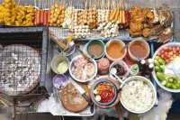 بخشی از غذای خیابانی در ژاپن!