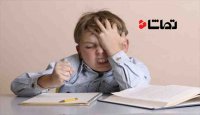 دانش آموزانی که دو دستی می نویسند!