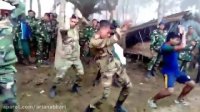 رقص سرباز ها - خیلی باحالن