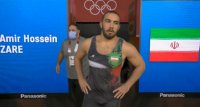 کسب مدال برنز توسط امیرحسین زارع در رقابت های المپیک 2020