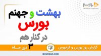 گزارش روز بورس و فرابورس 3دی با مجتبی سلطانی
