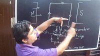 10th,x class electric motor principle and working in hindi magnetic effect of current