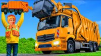 بازی ماشین سنگین باربری - ماشین حمل زباله و بازیافت