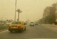 گرد و غبار در آسمان بغداد و دیگر شهرهای عراق