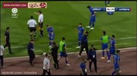 درگیری بازیکنان پرسپولیس و استقلال در دربی تهران (1400/2/24) - خوبو