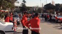 برگزاری تمرین سبک بازیکنان پرسپولیس قبل از دربی 92