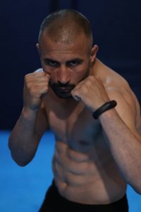 مسابقه حرفه ای بوکس بهرام شهبازی در ترکیه