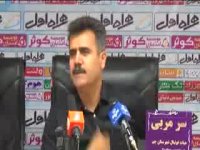 دلیل مشکی پوش بودن سرمربی فولاد خوزستان چیست؟