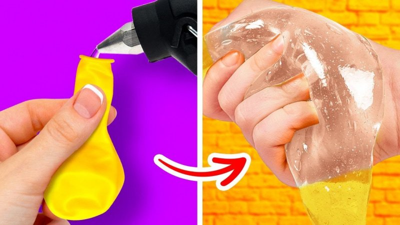 ترفندهای باحال سرگرمی با تفنگ حرارتی و بادکنک