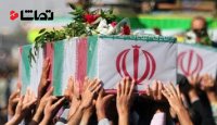 مراسم وداع و تشییع پیکر 6 شهید مدافع حرم