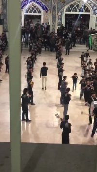 زنجیر زنی هیئت جان نثاران حیدر کرار. گراش حسینیه چهارده معصوم (ع )