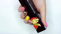 8-Bit Super Mario Nail Art + Makeup Collection!