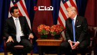 گفت و گو امیر قطر با دونالد ترامپ در کاخ سفید