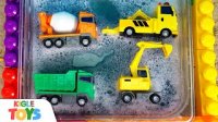 فیلم ماشین بازی کودکانه : گرما و ماشین های اسباب بازی در استخر حبابی : تیم نجات کامیون آتش نشانی تایو