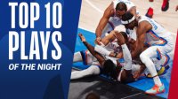 10 حرکت برتر رقابت های NBA در شب گذشته