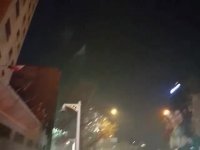 آتش بازی در میدان ولیعصر