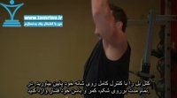 آموزش حرکت پرس نظامی کتل بل تک دست به کنار One-Arm Kettlebell Military Press To The Side