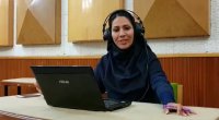 خانم گزارشگر... فرنوش جعفری .... از شیراز