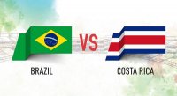 پخش زنده بازی برزیل کاستاریکا
