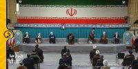 لحظه اعطای حکم تنفیذ سیزدهمین دوره ریاست جمهوری اسلامی